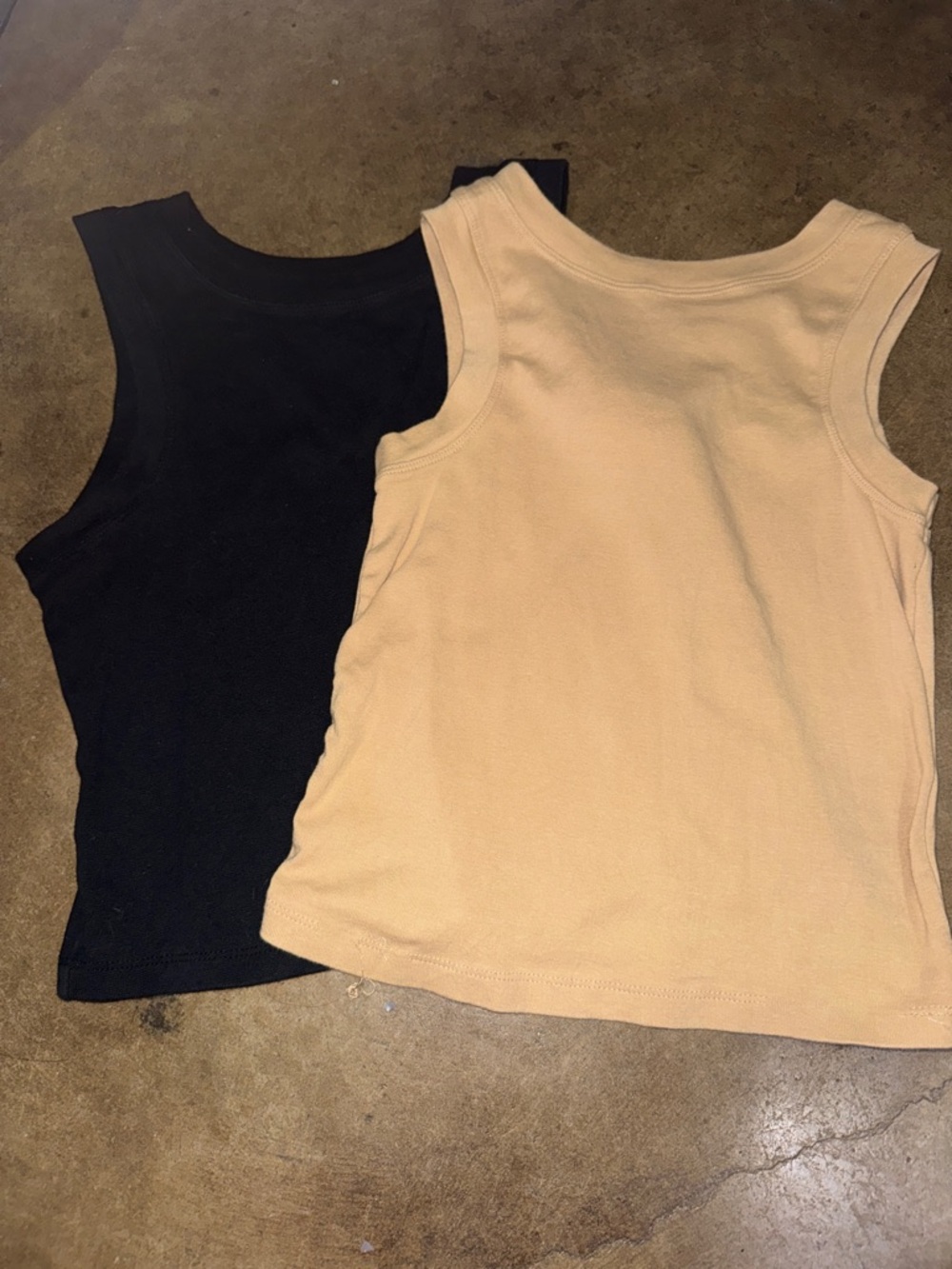 Urban Outfitters Tank Tops in Black and Beige